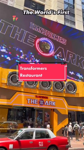 Transformers Restaurant in Causeway Bay, Hong Kong