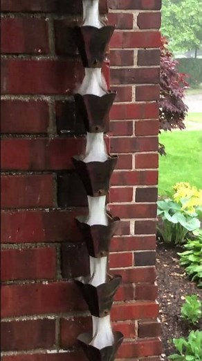 Rain Chains in Action