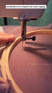 Como bordar en cualquier maquina de coser zigzag. #coser #costura | El mundo de la costura
