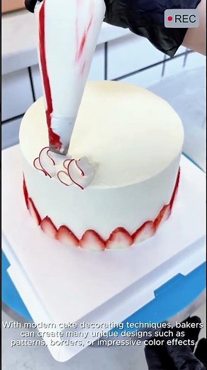 Cake Decorating Ideas | Beautiful & Elegant #video #viral #creative #technology #machine