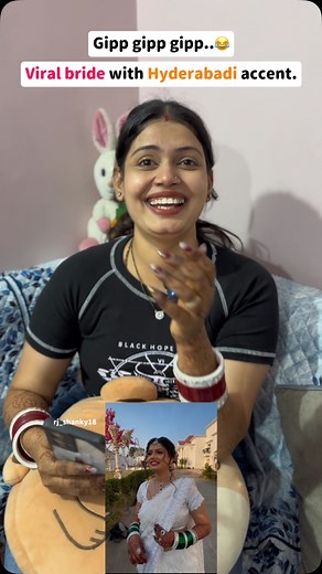 10M views · 2.4K reactions | Viral bride with hyderabadi accent. #hydrabad #bts #viral #weddinhblog | Rj Anchor Shanky | Facebook
