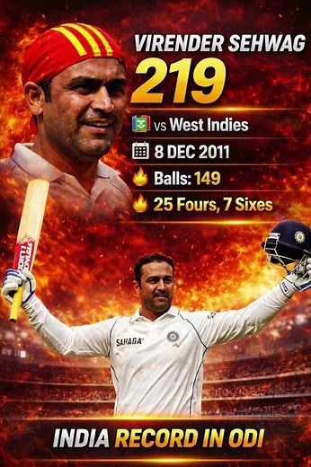 Double Centuries by Sachin Tendulkar, Rohit Sharma & More 🏏