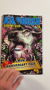 Good to see an article about our friend Ale @alesuart in the new Airbrush Step by Step magazine. We have both, magazines and Ale’s stencils at SprayGunner.com | SprayGunner
