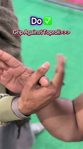 Mastering the Grip Against Toproll Technique