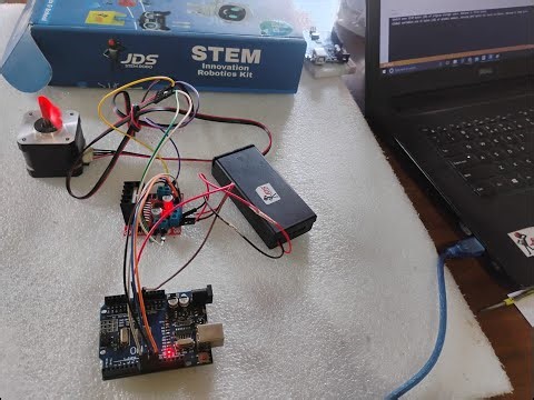 Stepper Motor Speed, Angle & Direction Control Using Arduino UNO