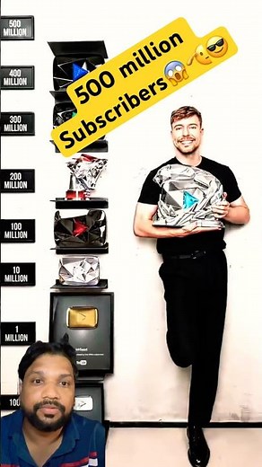 MrBeast Never Fails 2 Surprise Me😲😱500 million Subs💎play button🫡#mrbeast #mrbeastshorts #respect