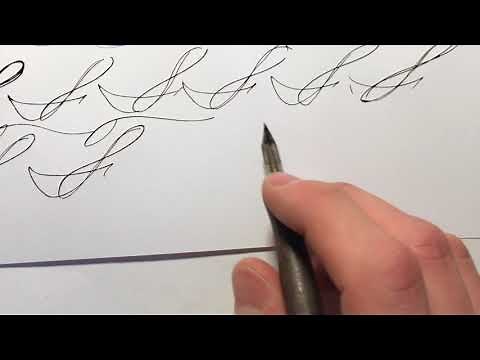 How to write the cursive capital F