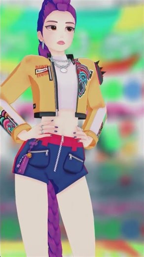 K-Pop Demon Hunters MMD Cute Lil' Dance