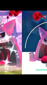World's First Ever✨️ *SHINY* Gigantamax Gengar in pokemon go.