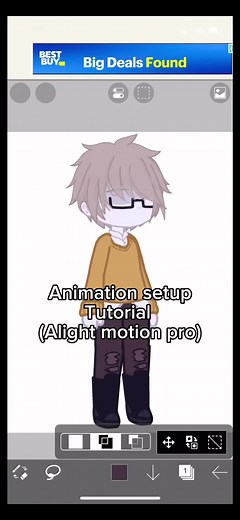 Alight motion tweening Setup tutorial!💙 (I keep changing my apps to english for you guys then i realize you dont even read the thing so its pointless lol help) #_lxc1fer_ #fypシ゚viral #trenderman #creepypasta #animation #alightmotion #tutorial