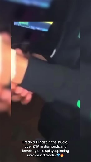 Fredo and Digdat Studio Session with Diamonds