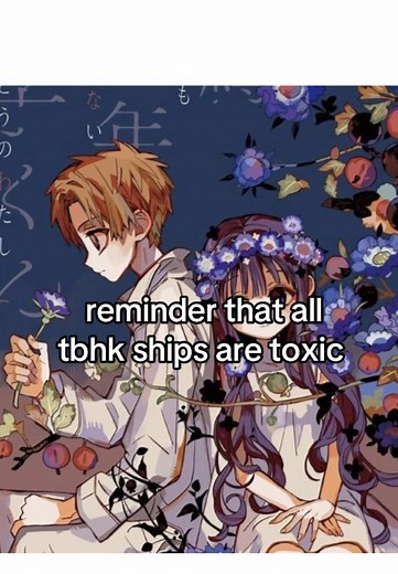 Exploring Toxic Relationships in Toilet-Bound Hanako-kun