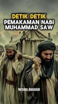Moments of the Burial of the Prophet Muhammad SAW #with_the_prophet #islamic_story
