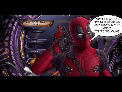 DCUO: Create the Perfect Movie Deadpool from the Start! Masked or Unmasked