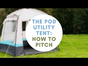 The OLPRO Pod Utility / Kitchen Tent- How To Pitch