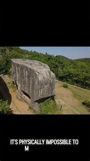 The 16,000-Ton Mystery: The Megaliths That No Crane Can Lift 🇨🇳🏗️ #Shorts #unexplained