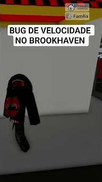 Speed ​​glitch to run faster in Brookhaven #roblox #brookhaven