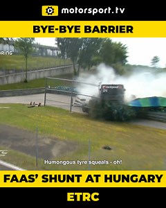 What happens when you introduce a 5 ton truck to a barrier? Catch all of the action from Hungary in the ETRC here 👉 https://bit.ly/ETRCLive #ETRC #Hungary #Truck #Hungaroring #MAN #Scania #Freightliner | Motorsport.tv