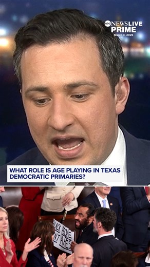 ABC News’ Jay O’Brien and Averi Harper report on Tuesday's Texas primary election, saying Rep. Al Green “could be a casualty” of redistricting. O’Brien adds that voter concerns “on both sides of the aisle” about the age of members of Congress are also influencing the contest. | ABC News Live