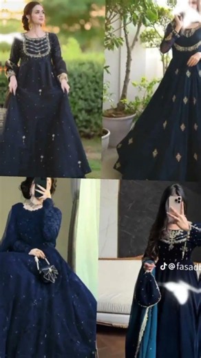 Light Blue & Dark Blue Outfit Ideas 2026 | Elegant Blue Dresses | Stylish Fashion Trends