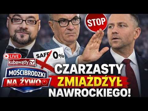 Mościbrodzki NA ŻYWO: Czarzasty ZMIAŻDŻYŁ Nawrockiego! PiS wyrzuca swoich, a ABW odpala nową aferę
