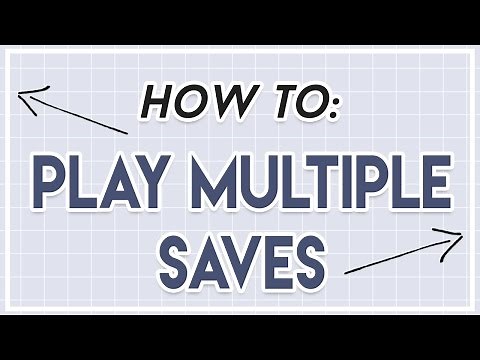 How To: Play Multiple Saves | The Sims 3