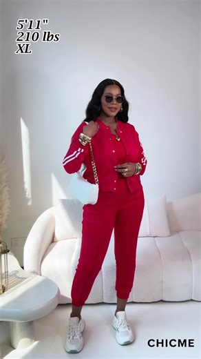 Chic Me on Instagram: "Sporty, chic, and effortless—all in one set 🙌⁠ 🛒LZR18754⁠ 💰$58.28⁠ ✨ Tap the product to purchase 💛⁠ ⁠ 🛍️Shop: ChicMe.com⁠ ⁠ #chicmeofficial #linkinbio⁠ #ChicMeStyle #ChicMeLook #ShopChicMe #ILoveChicMe #ChicMeOOTD #ChicMe⁠"