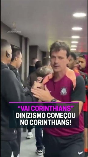 V DE VAI CORINTHIANS, NÉ DINIZ! ✌️🦅🔥 #shorts