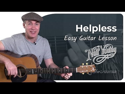 Helpless by Neil Young | Easy Acoustic Guitar Lesson
