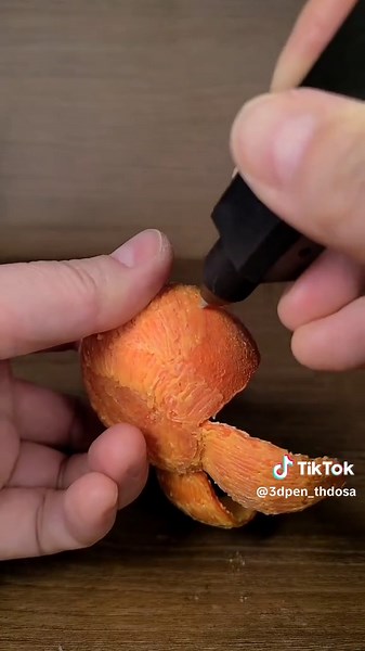 3D펜으로 만드는 귤 모형 스마트폰 거치대