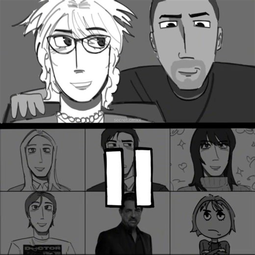 🍓 hehe cm editor undercover as an artist? have fun figuring out who i am!! (i hope this is not too easy..) tell me if u want to be @ in my next post… #criminalminds #spencerreid #penelopegarcia #criminalmindsedit #art