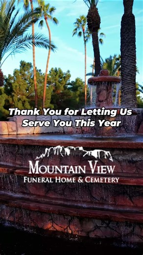 As we approach the end of the year, we want to say thank you. To every family who trusted us, to our staff who serve with compassion, and to the Mesa community who continues to support one another, your kindness means everything. Here’s to another year of love, remembrance, and connection. | Mountain View Funeral Home and Cemetery