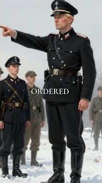 SS Officer Executed 84 American Prisoners in Snow