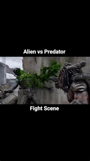 Alien vs Predator new fight scene #shorts #trending #shortvideo #marvel #viral