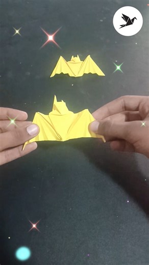 HOW MAKE ORIGAMI BAT | iCraze Origami