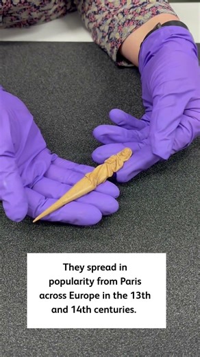 A medieval hair styling tool made from a Scottish antler