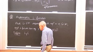 Lecture 10 - Automorphic Forms and Representation Theory- an introduction to the