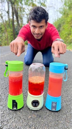 3 USB Rechargeable Juicer Machine Unboxing and Testing 😍