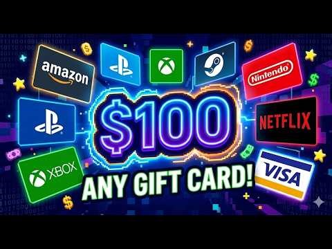 How to Get a $100 Gift Card for ANY Store! (Legit Method 2026)