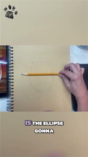 Drawing Ellipses: Understand Perspective & Depth! #shorts