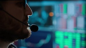 Trader Working Computer Screen Stock Charts Stock Footage Video (100% Royalty-free) 1100687445 | Shutterstock