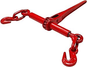 DC Cargo Mall Ratchet Chain Binder 1/2 Inch - 5/8 Inch | Tie Down for Grade 70 Transport Chain 1/2 Inch | 13,000 Working Load Limit | Ratchet Binder