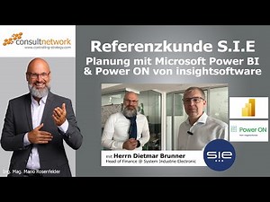 Referenzkunde S.I.E: Planung mit Microsoft Power BI und Power ON von insightsoftware