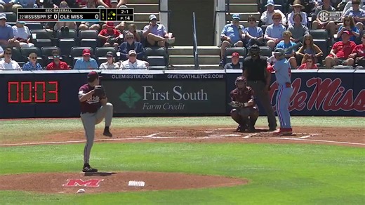 Back-to-back games with home runs give Ethan Lege 10 dingers on the year! 📺 SECN | Ole Miss Baseball