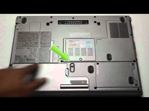 How to replace Dell Latitude D830 0HR048 312-0393 312-0401 312-0537 CF623 DF192 DF249 Laptop Battery