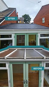 Replace your old conservatory roof with a fully insulated or tiled roof and turn it into a beautiful, energy-efficient space you can enjoy all year round! 🌨️🏠☀️ 💰 Explore latest offers on our website Get your free no obligation quote today! | Sagars 365 - Conservatory Insulation