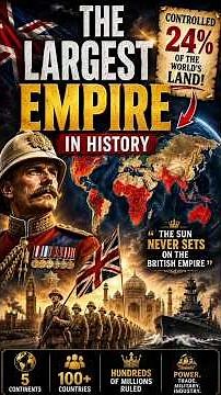 The Largest Empire in History: How Big Was the British Empire? 🇬🇧
