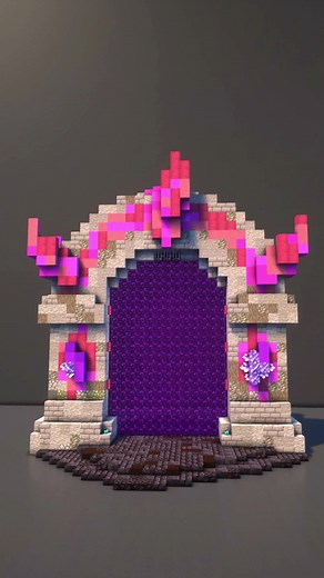 Exploring Minecraft Nether Portal Builds in Oblivion