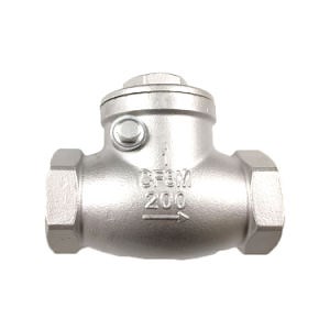 [Hot Item] Flange Screw Swing Double Disc Ss Check Valve