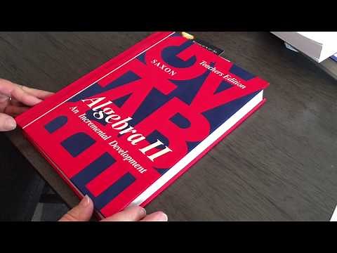 Answer Key for Saxon Algebra 2 (First Edition)